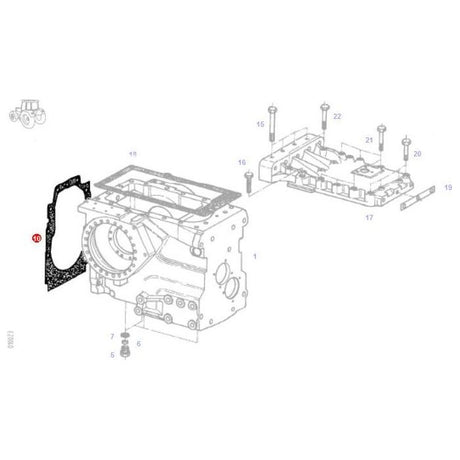 Fendt - Seal - 514100050140 - Farming Parts