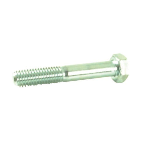 A Metric Bolt M8x50mm (DIN 931) with a partially threaded shaft, featuring a zinc-plated finish for added durability, by Sparex | Part No.S.54731.