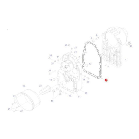 Fendt - Seal - 716150200130 - Farming Parts