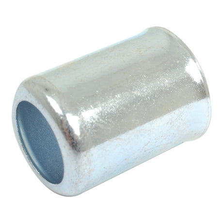 A cylindrical metal spacer, similar to the robust Sparex Ferrule 22.0 x 16.9mm DN12 - S.55168, with a hollow center is displayed on a plain white background.