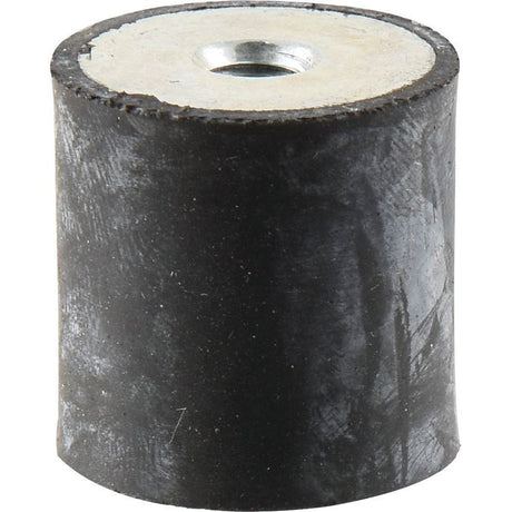 A cylindrical black rubber anti-vibration mount, branded by Sparex, with a central hole and an M8 thread size. Product name: "Anti Vibration Mount - Taper to Taper, Ø30mm. - S.55452.