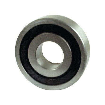 A close-up of the Sparex Deep Groove Ball Bearing (RLS42RS) - S.55983, featuring a black inner ring and 2RS seal.