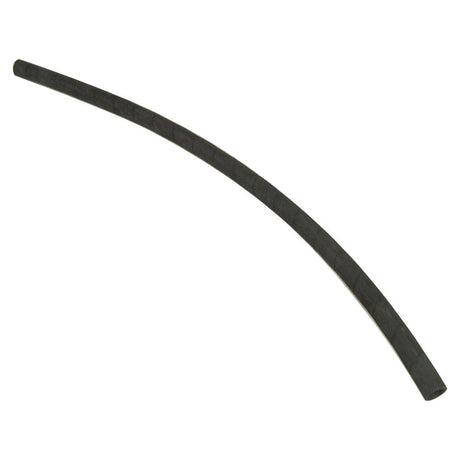 A long, curved Radiator Hose - S.56004 by Sparex, made from black EDPM rubber and measuring 1 meter, set against a white background.