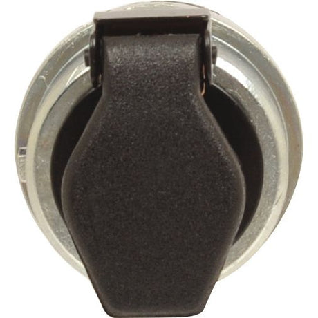 Close-up of a Sparex black plastic cap from the Ignition Switch (Sparex Part No. S.56240) covering a circular metallic socket.