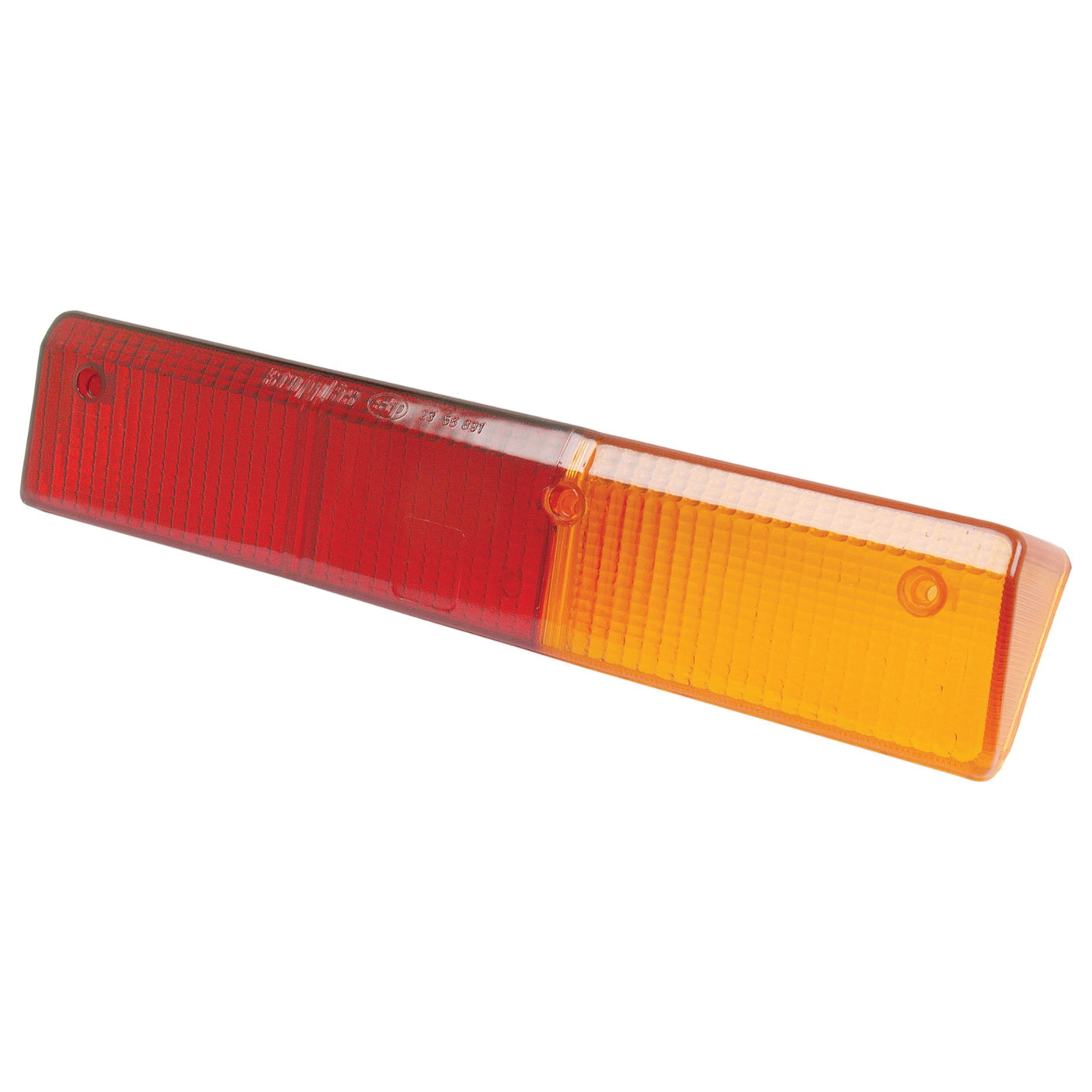 The Sparex Replacement Lens, part number S.56277, is a rectangular vehicle tail light lens with red and amber sections, designed to fit S.56276 and serve as a replacement for the rear right light.