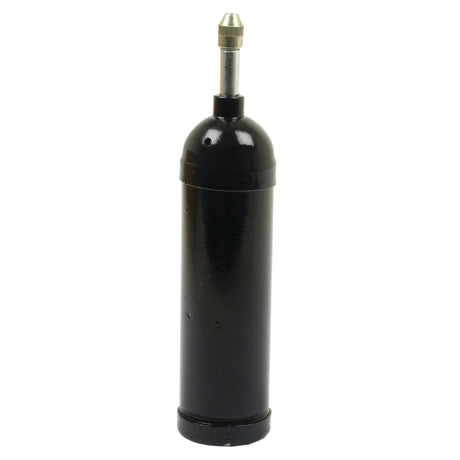 A black, cylindrical Grease Gun - Pom Pom (Sparex Part No. S.5673) with a valve at the top, perfect for use alongside your Agripak or Sparex equipment.