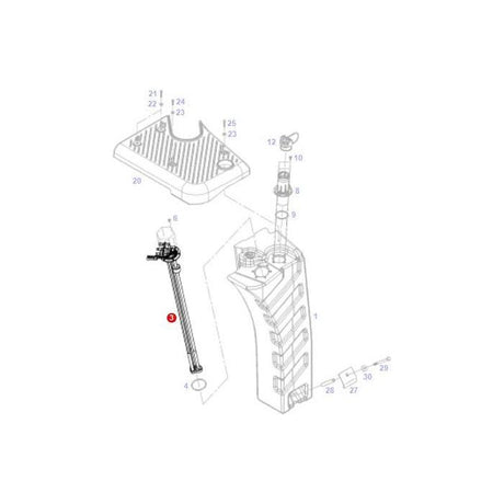 Fendt - Fuel Transmitter - G737200112100 - Farming Parts