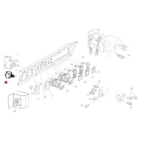 Fendt - Potentiometer Stepless Fan- G930810140041 - Farming Parts