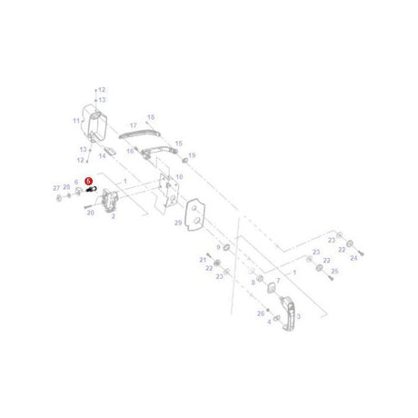 Fendt - Plug Windscreen Wiper - 737812170070 - Farming Parts