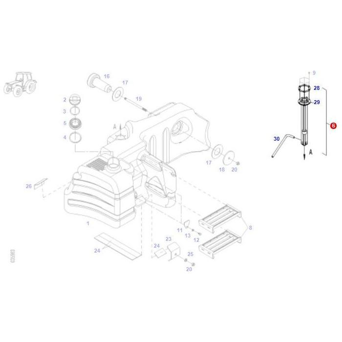 Fendt - Fuel Level Sensor - G339202060023 - Farming Parts