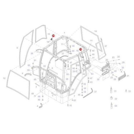 Fendt - Locking Plug - X499508295000 - Farming Parts