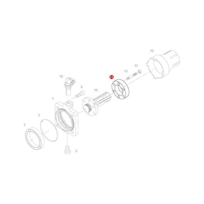 Fendt - Spacer Ring - 926150220080 - Farming Parts