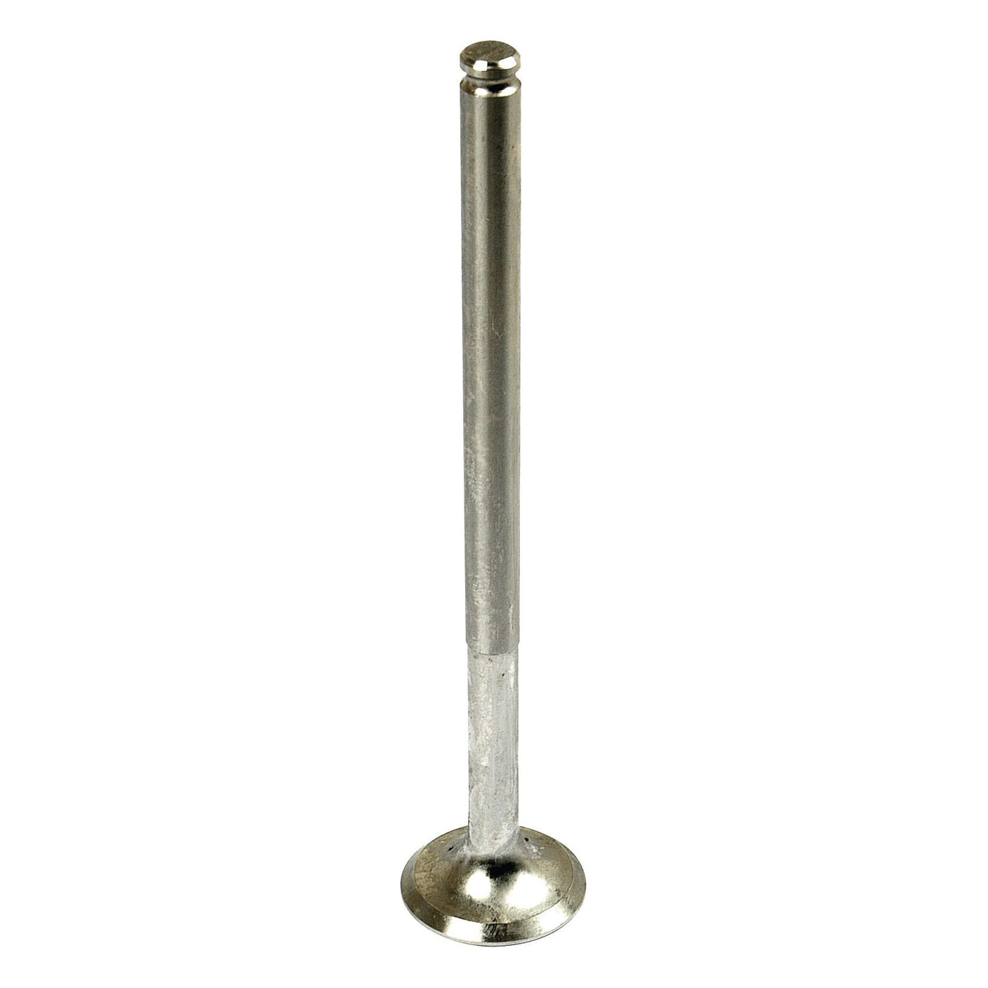 A single, metallic Sparex Exhaust Valve Standard (Sparex Part No. S.57605) with a long cylindrical stem and a rounded, flat end, designed specifically as an exhaust valve for Case IH machinery.