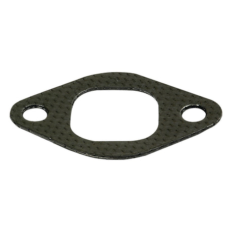 The Exhaust Manifold Gasket (Sparex Part No. S.57701) is a Sparex metal gasket featuring two bolt holes and a central opening, designed for sealing joints in mechanical systems, particularly suitable for use in the exhaust manifold of Case IH machinery.