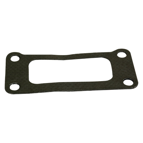 The Sparex Exhaust Manifold Gasket (Sparex Part No. S.57702) is a rectangular gasket featuring four holes at the corners and a large central opening, designed for effectively sealing and preventing leaks in mechanical parts, such as those found in Case IH Engines.