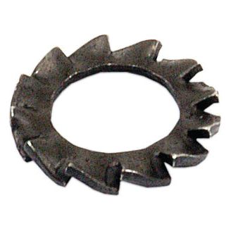 The Sparex Metric External Shakeproof Washer, 6mm (Part No. S.5817), with its jagged edges, is designed to prevent fastener loosening and exemplifies the reliability of shakeproof washers.