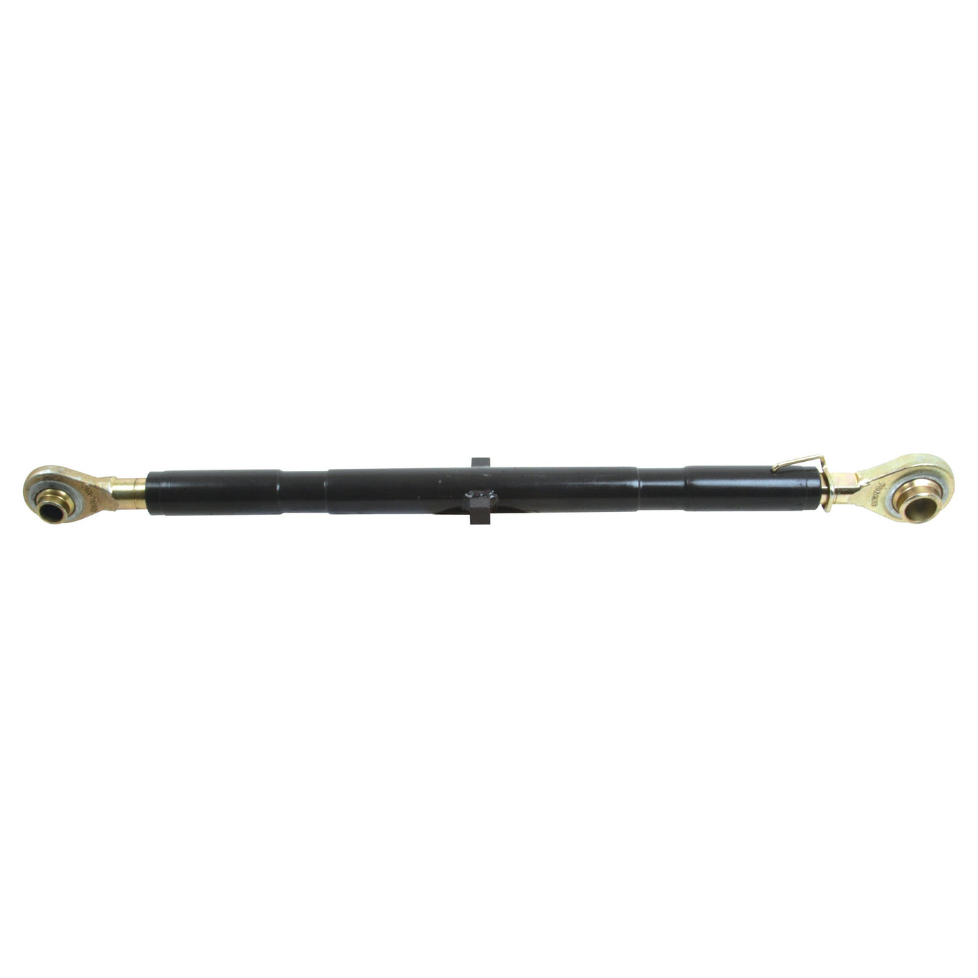 The Sparex Top Link (Cat.1/1) Ball and Ball, 1 1/16'' with a minimum length of 590mm is an adjustable metal steering shaft, perfect for a Category 1 Implement.