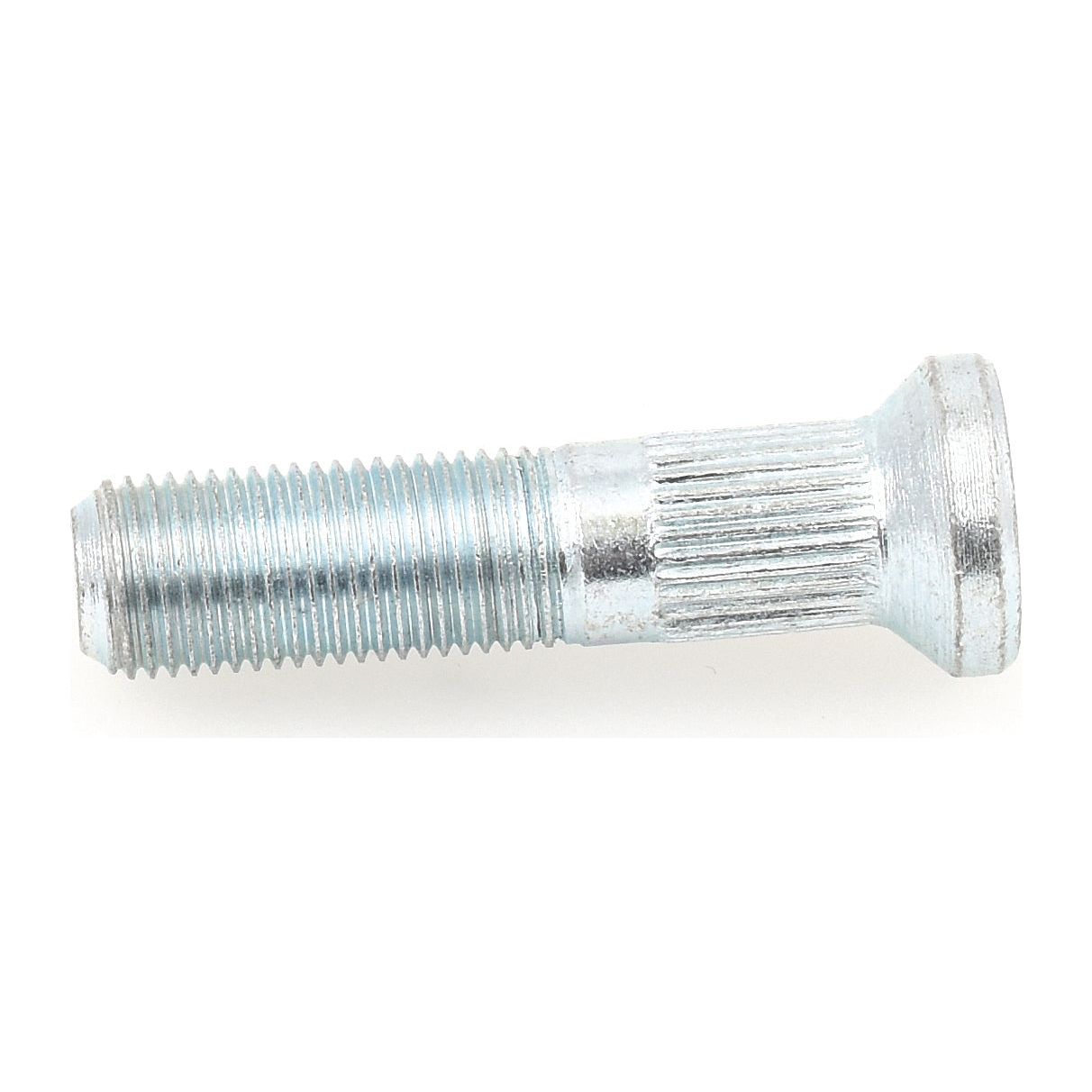 A Sparex Wheel Stud 1/2'' x 2'' (UNF) Grip Ø: 5/8'', featuring a threaded shaft and a flat, slightly tapered head, positioned horizontally on a plain white background.