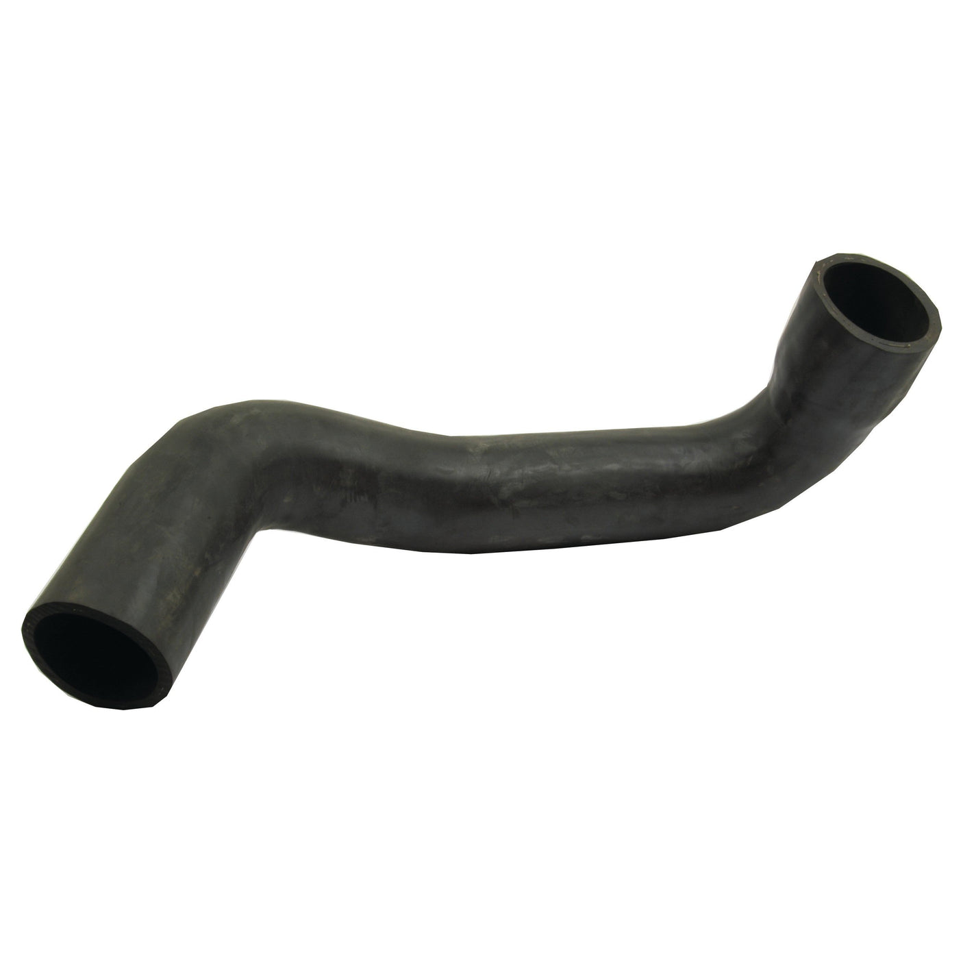 A Sparex Bottom Hose, featuring a black, curved design made of rubber with inner diameters of 55mm at the smaller end and 65mm at the larger end. This hose is typically used for automotive or plumbing applications and is often secured with a hose clip. The product corresponds to Sparex Part No. S.58810.