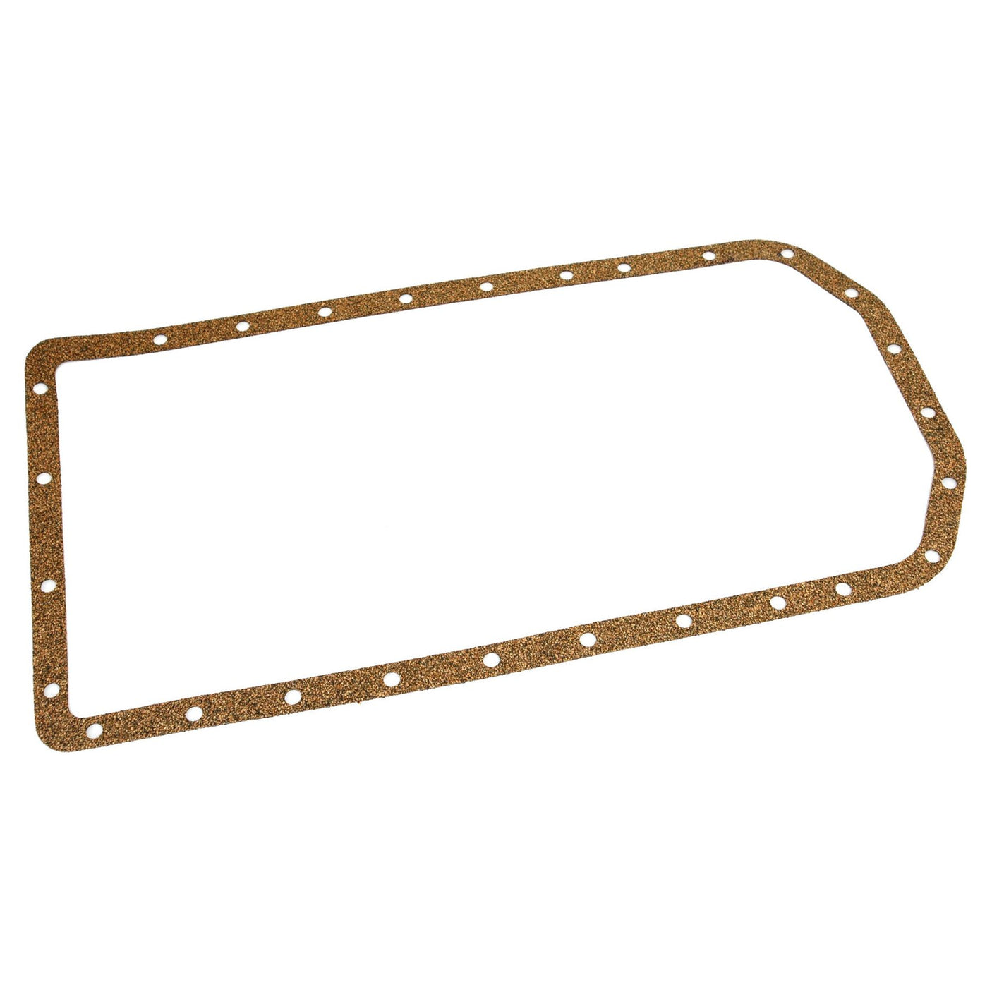 A Sparex Sump Gasket (Sparex Part No. S.58860) featuring 14 evenly spaced holes along its edges, is ideal for a 4 Cyl. engine (compatible with models 4.039D, 4.039T, 4.045D, 4.045T, 4.202D, 4.219D, 4.239D, and 4.239T).

