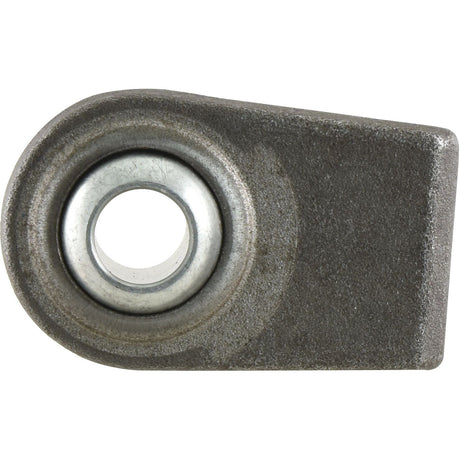 Close-up of the Lower Link Weld On Ball End (Cat. 1) – Sparex Part No. S.5887, featuring an irregular shape and textured surface with a circular central hole, highlighting its precise welding length.