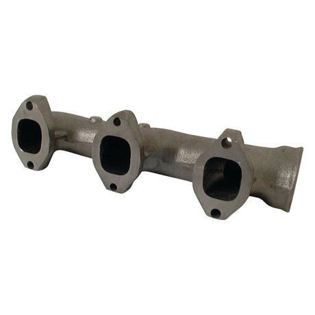 A Sparex Exhaust Manifold (3 Cyl.) featuring three openings and bolt holes for secure attachment, available under Part No. S.58948.