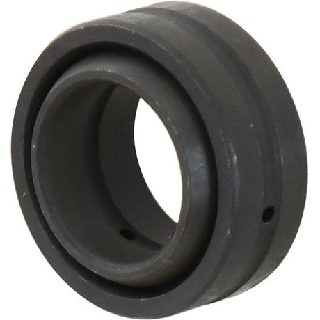 A Sensor Shaft Bearing (S.59127) by Sparex, designed for Case IH/International Harvester, is a black cylindrical mechanical component with a hollow center and two small holes on its outer ring.