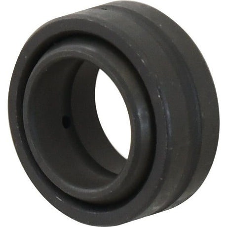 A black, cylindrical Sparex S.59127 Sensor Shaft Bearing with a hole in the center and a smooth outer surface, suitable for Case IH/International Harvester equipment.