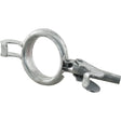 Clamp Ring - 5'' (133mm) (Galvanised) - S.59410 by Sparex with a circular ring and a lever mechanism.