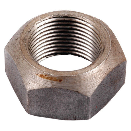 A close-up of the Sparex Loader Tine Nut M30 (Part No. S.59764), featuring its precise internal metric threading for secure fastening, and capable of handling up to 700 Nm torque, showcasing exceptional engineering quality.