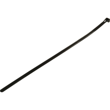 A single Sparex Cable Tie - Releasable, 370mm x 7.6mm (Sparex Part No. S.5982) in black plastic is depicted on a white background.