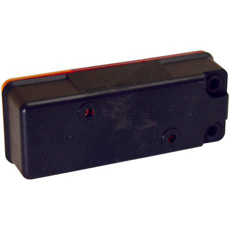 A rectangular black plastic rear combination light from Sparex, featuring mounting holes and a red indicator strip, reminiscent of a brake light.