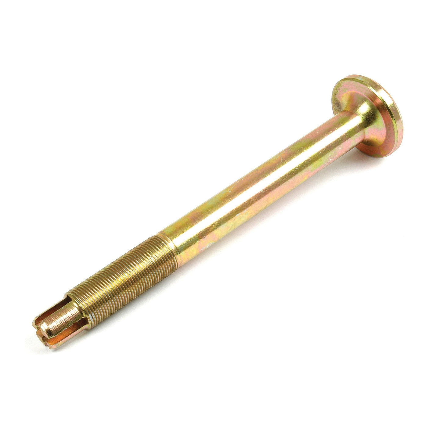 A Draft Control Plunger (Sparex Part No. S.60051) from the Sparex brand, featuring a metallic cylindrical design with a threaded section on one end and a flat, circular head on the other, isolated on a white background.