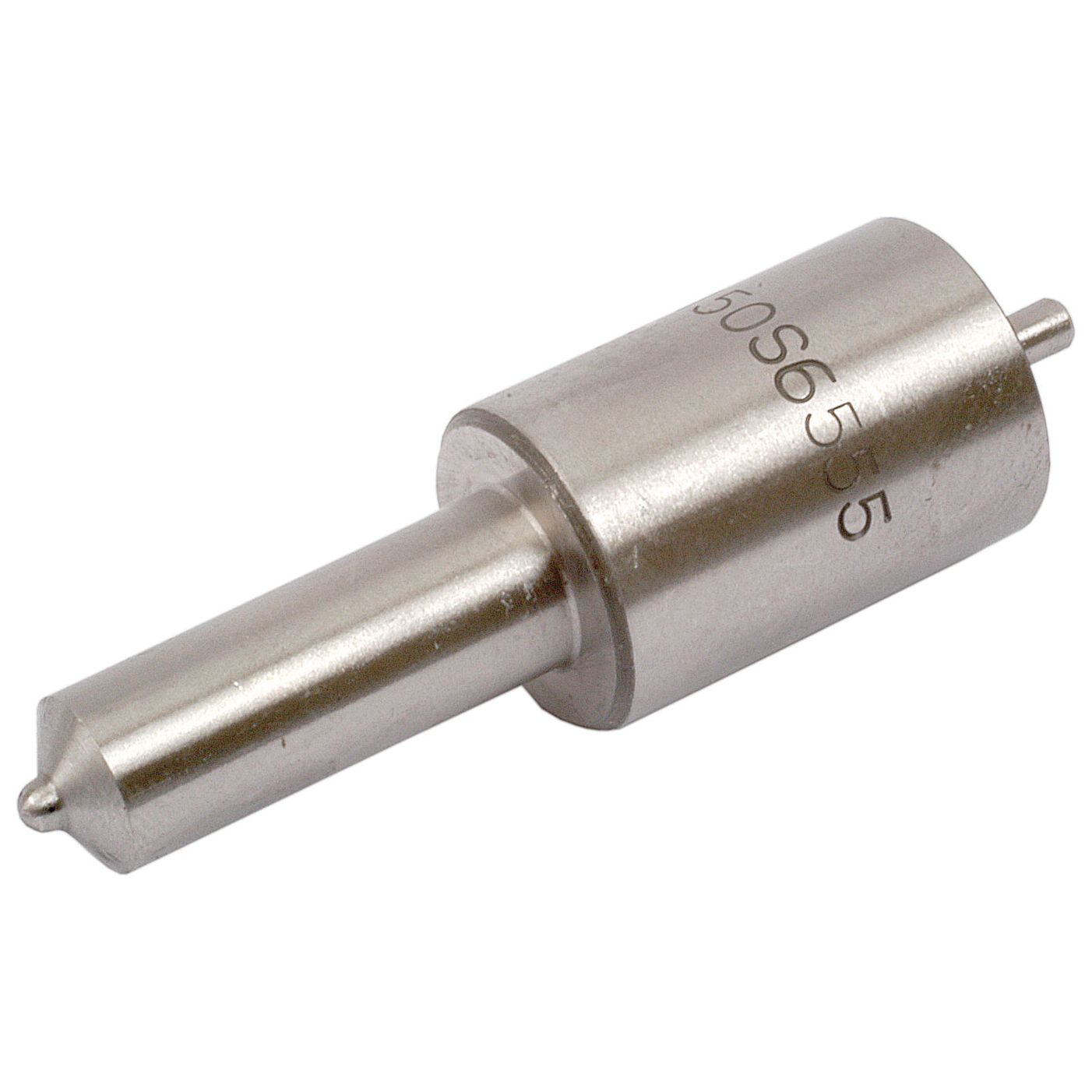 A cylindrical metal nozzle with engraved numbers on its side, identified as a Sparex Fuel Injector Nozzle (Part No.S.60251) for a Massey Ferguson or Landini 6500 engine.