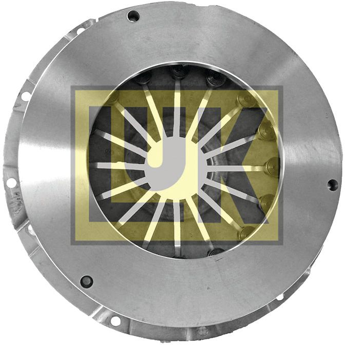 The Clutch Cover Assembly - S.61224, a circular metal device with a segmented inner section commonly used in automotive applications, is displayed with the Sparex logo overlaid in the center.