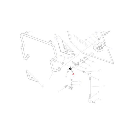 Massey Ferguson - Locknut M10 - 1440329X1 - Farming Parts