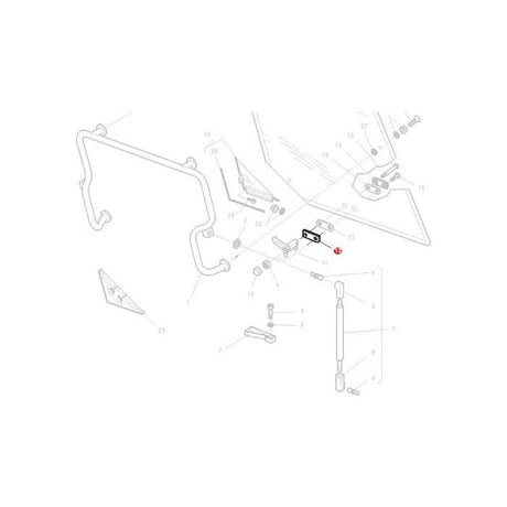 Massey Ferguson - Plate - 3619604M1 - Farming Parts