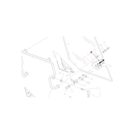 Massey Ferguson - Screw Long - 3619907M1 - Farming Parts