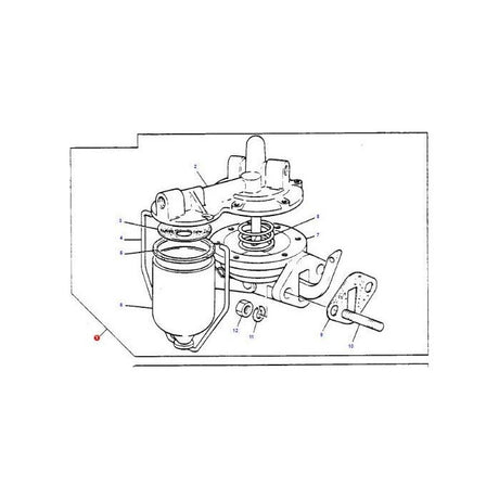 Massey Ferguson - Fuel Lift Pump - 4222452M91 - Farming Parts