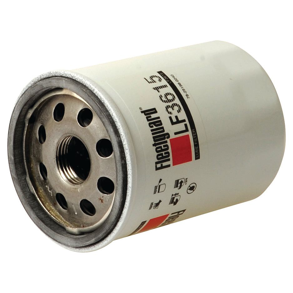 A cylindrical oil filter with the branding "Sparex Oil Filter - Spin On - LF3615" printed on the side, suitable for Ford / New Holland machinery. The filter features multiple holes around a central threaded opening on one end.