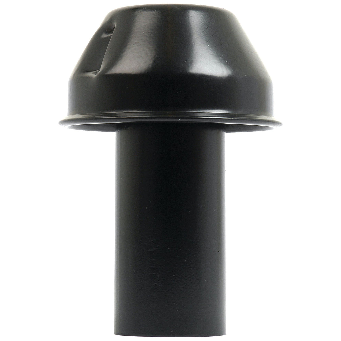 The Sparex Pre Cleaner, Part No. S.61868, is a black plastic cylindrical object with a wider, rounded top that resembles a cap or cover and is often used in pre-cleaners to extend engine life.