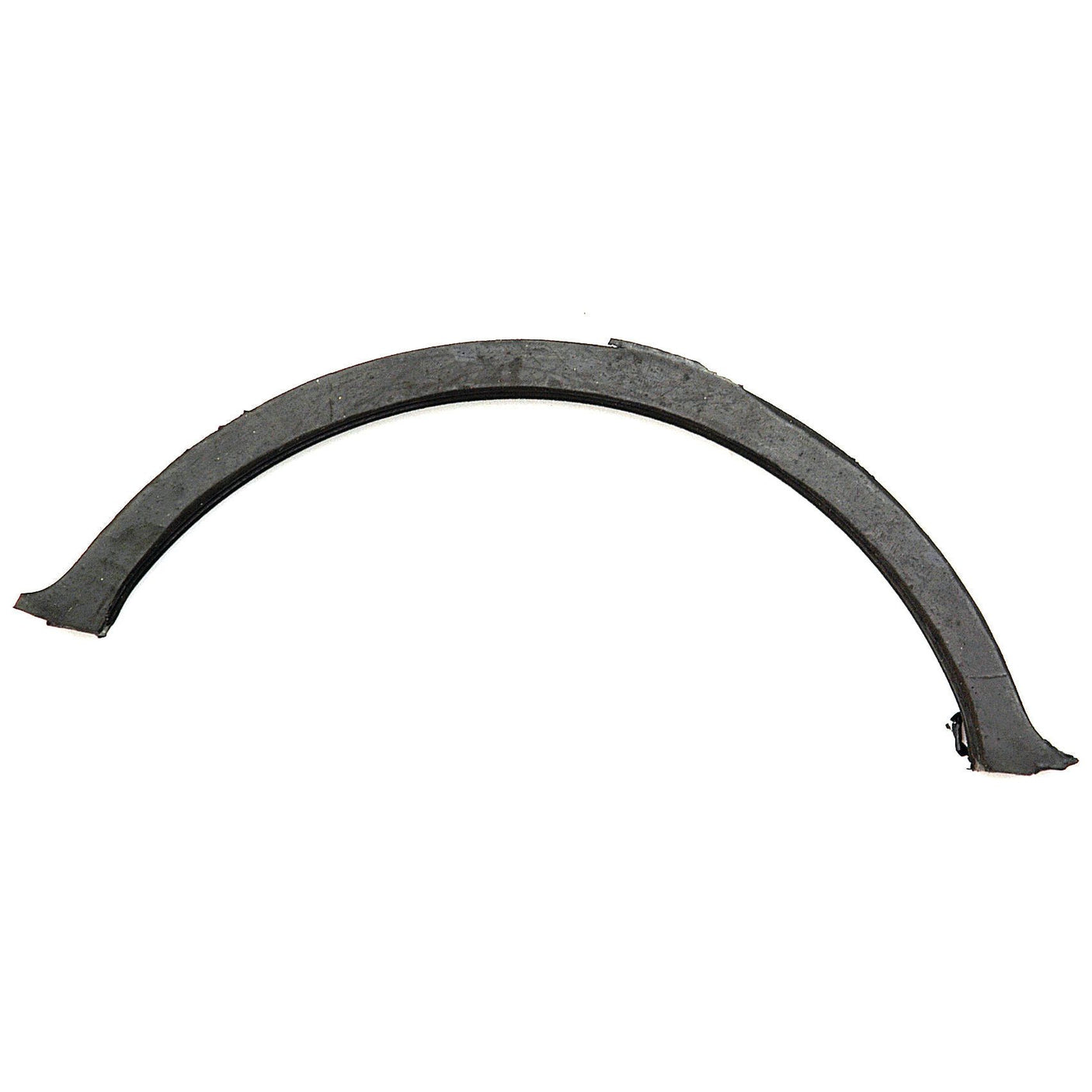 A semi-circular, black rubber gasket with a textured surface and slight bends at the ends, designed to ensure a tight seal: Sump Seal (Sparex Part No. S.62074) by Sparex.