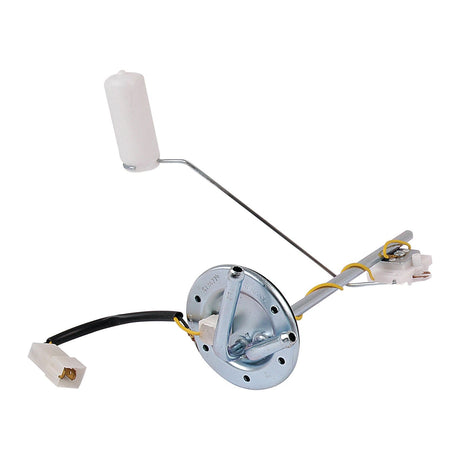 The Sparex Fuel Sender Unit (Sparex Part No. S.62255) features a metal construction with a white plastic float, electrical wiring, and connectors, making it suitable for Case IH and Fiat models.