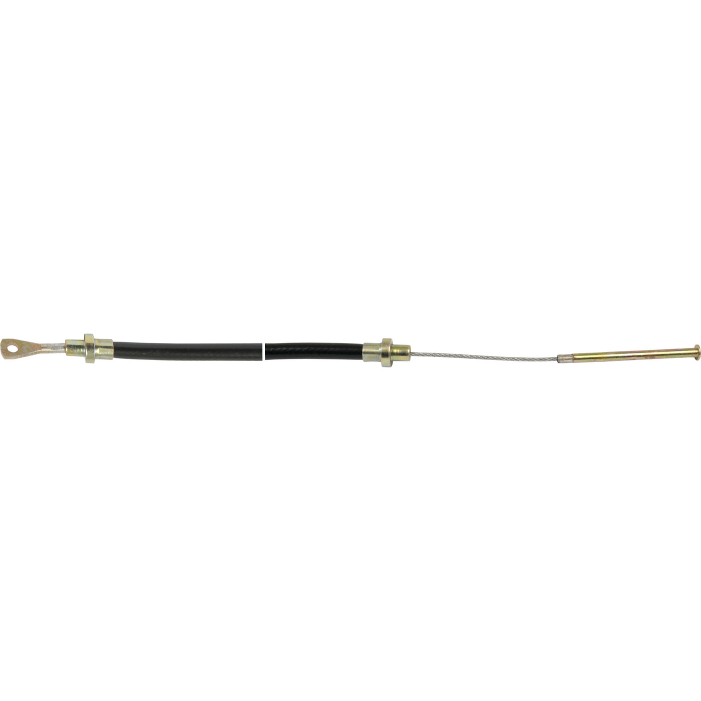 A high-quality Sparex Throttle Cable, measuring 1030mm in length with an outer cable length of 850mm, featuring metal fittings on both ends and designed for mechanical operations in vehicles. Part No. S.62268.