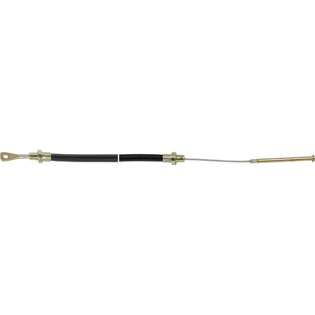 A high-quality Sparex Throttle Cable, measuring 1030mm in length with an outer cable length of 850mm, featuring metal fittings on both ends and designed for mechanical operations in vehicles. Part No. S.62268.