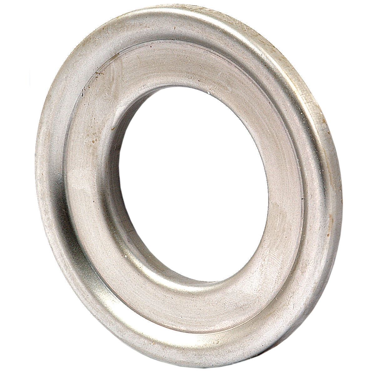 A Sparex component called the Oil Seal, measuring 50 x 95 x 12mm and identified by Part No. S.62292, features a silver metallic finish with a smooth surface and central hole, making it suitable for applications such as a wheel hub. The seal also has a slightly beveled edge.