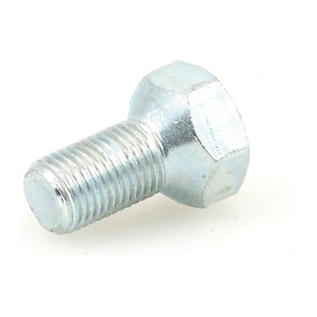 A close-up image of a Sparex Cone Wheel Bolt M14 x 1.5 x 36mm, shown against a plain white background, highlighting its silver hex bolt design and metric threaded shaft.