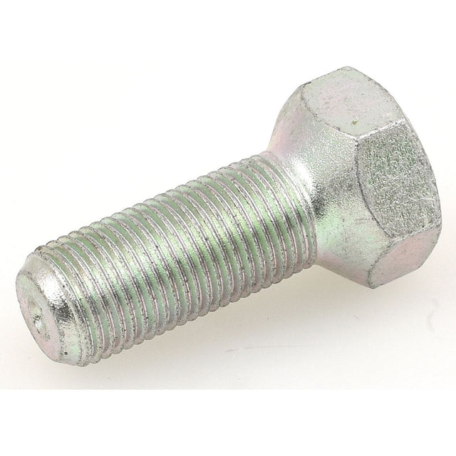 A silver Sparex Cone Wheel Bolt M16 x 1.5 x 50mm (Sparex Part No. S.62321) with a threaded shaft and hexagonal head, positioned on a white background. This high-quality bolt exemplifies precise engineering from the renowned brand Sparex.