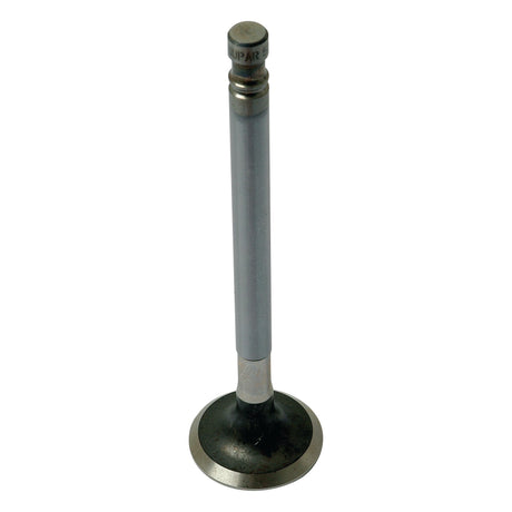 The Sparex Exhaust Valve Standard (Part No. S.62363) is a metal engine valve featuring a cylindrical stem and a flat, circular bottom, specifically designed as an exhaust valve for the Fiat 411R.