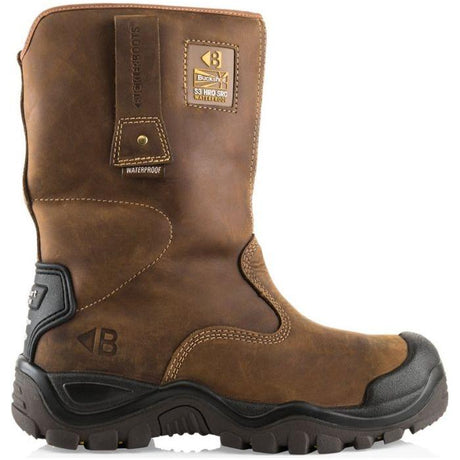 Buckler - Waterproof Safety Rigger Boot - Bsh010Br - Farming Parts